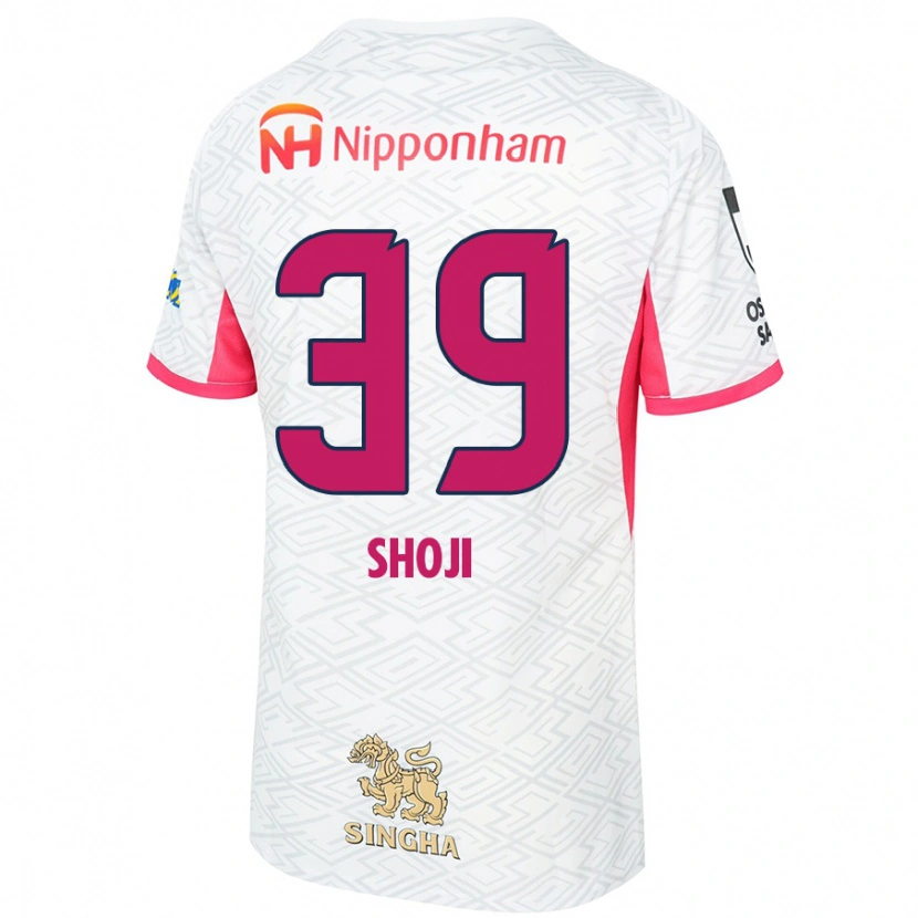 Danxen Mujer Camiseta Honoya Shoji #39 Blanco Rosa Sakura 2ª Equipación 2025/26 La Camisa