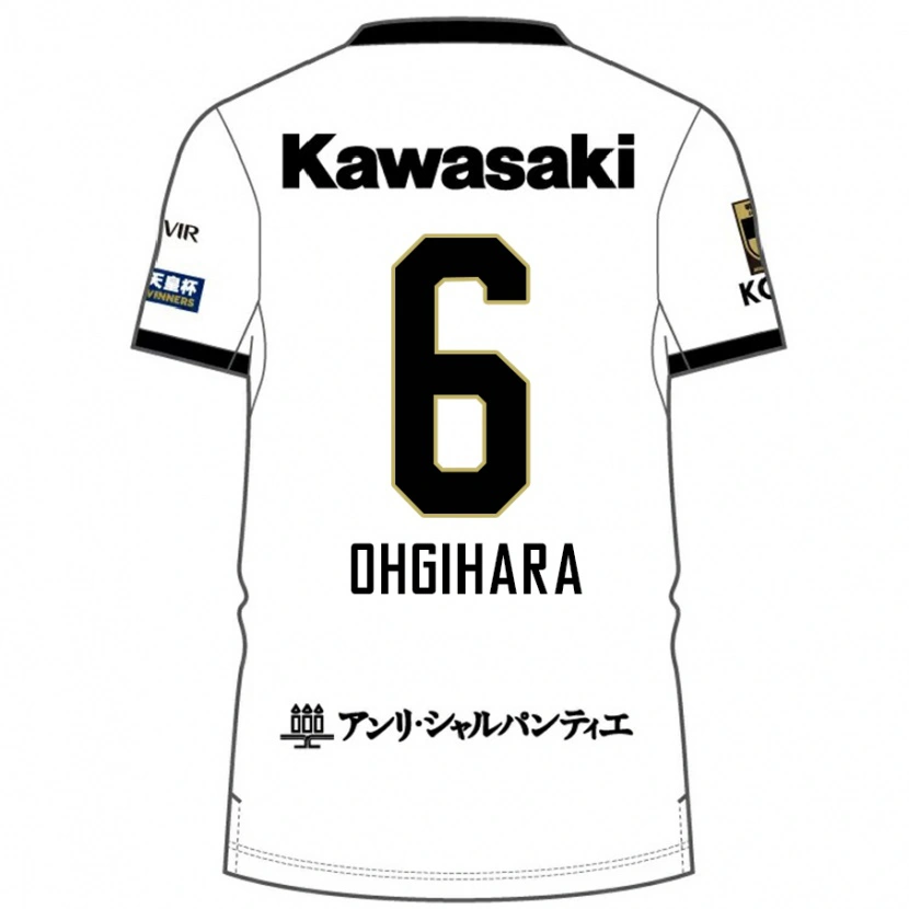 Danxen Mujer Camiseta Takahiro Ogihara #6 Borgoña Negro 2ª Equipación 2025/26 La Camisa