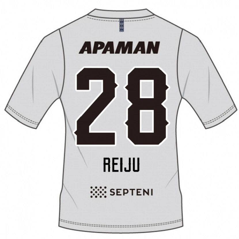 Danxen Mujer Camiseta Reiju Tsuruno #28 Gris Claro 2ª Equipación 2025/26 La Camisa