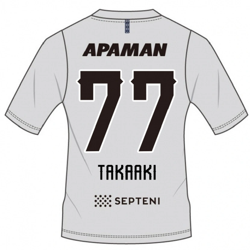 Danxen Mujer Camiseta Takaaki Shichi #77 Azul Real Blanco 2ª Equipación 2025/26 La Camisa