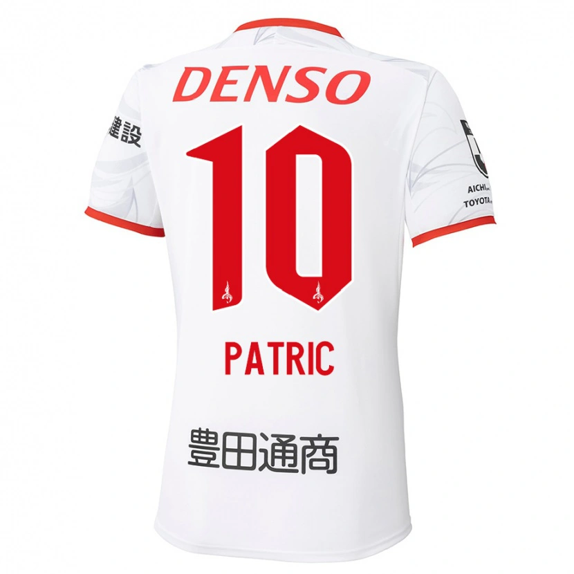 Danxen Mujer Camiseta Patric #10 Rojo Amarillo 2ª Equipación 2025/26 La Camisa