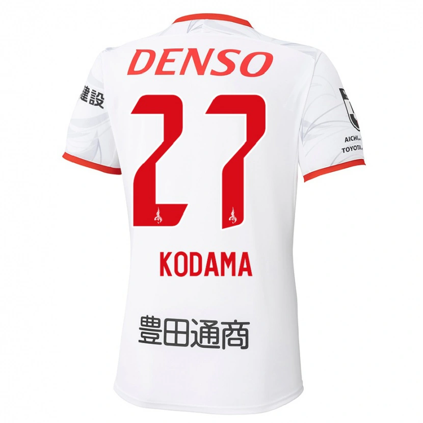 Danxen Mujer Camiseta Shunto Kodama #27 Rojo Amarillo 2ª Equipación 2025/26 La Camisa