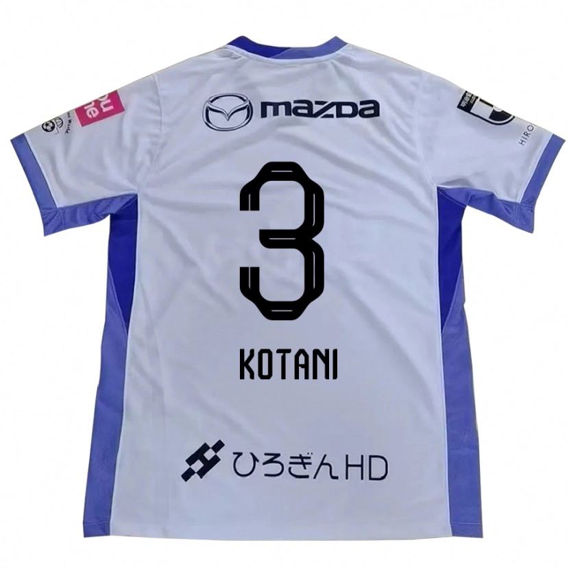 Danxen Mujer Camiseta Fuga Kotani #3 Morado Naranja 2ª Equipación 2025/26 La Camisa