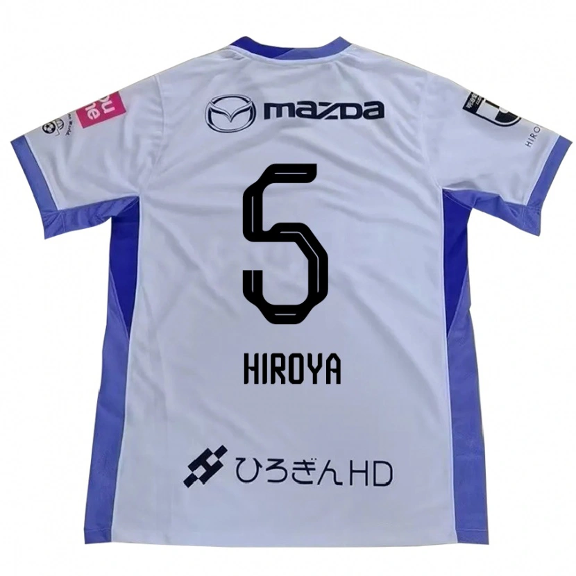 Danxen Mujer Camiseta Hiroya Matsumoto #5 Morado Naranja 2ª Equipación 2025/26 La Camisa