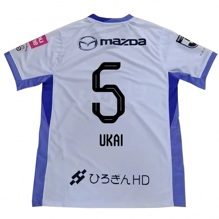 Danxen Mujer Camiseta Hiroto Ukai #5 Morado Naranja 2ª Equipación 2025/26 La Camisa