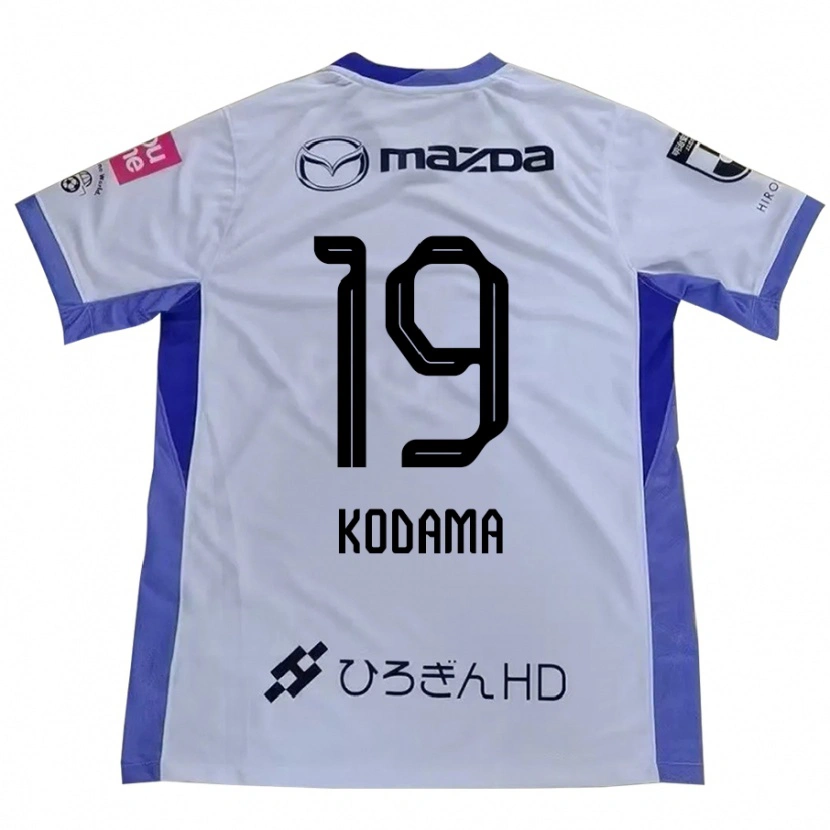 Danxen Mujer Camiseta Tsukasa Kodama #19 Morado Naranja 2ª Equipación 2025/26 La Camisa