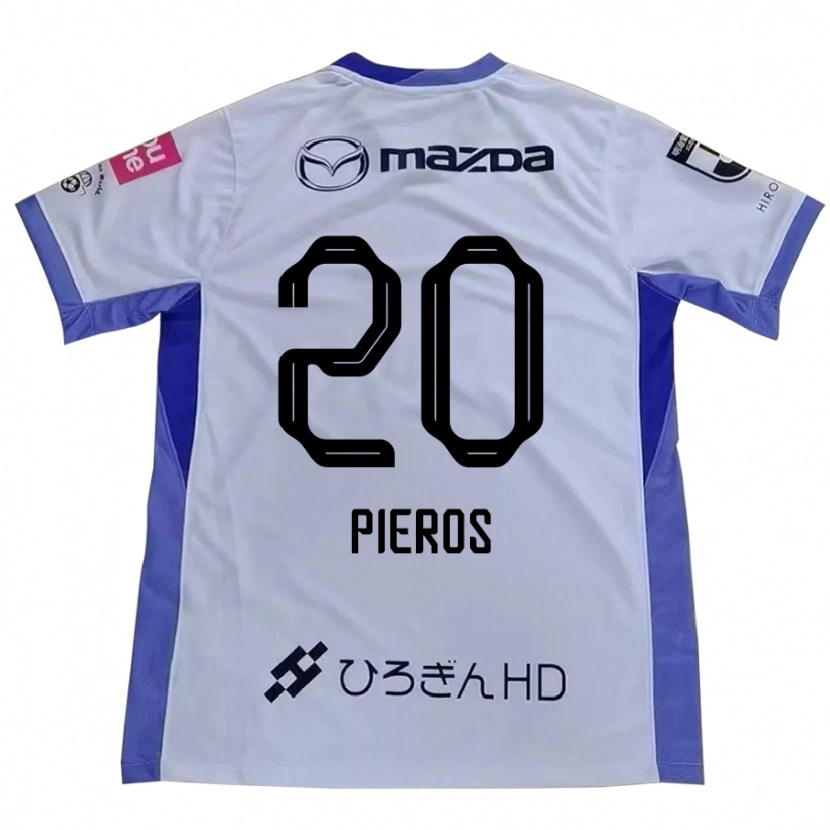 Danxen Mujer Camiseta Pieros Sotiriou #20 Morado Naranja 2ª Equipación 2025/26 La Camisa