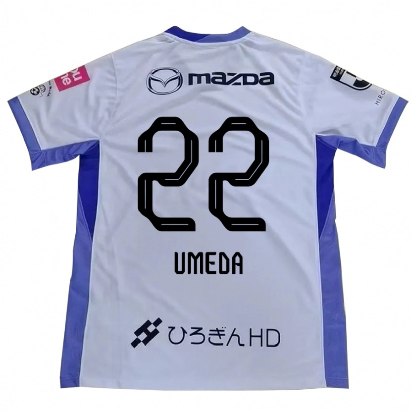 Danxen Mujer Camiseta Taiga Umeda #22 Morado Naranja 2ª Equipación 2025/26 La Camisa