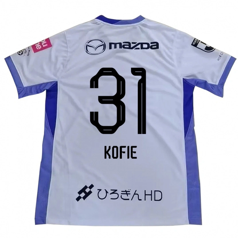 Danxen Mujer Camiseta Shota Kofie #31 Morado Naranja 2ª Equipación 2025/26 La Camisa
