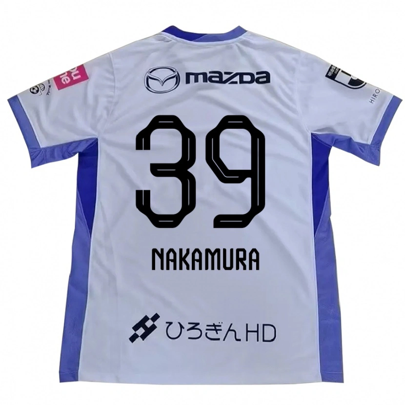 Danxen Mujer Camiseta Sota Nakamura #39 Morado Naranja 2ª Equipación 2025/26 La Camisa