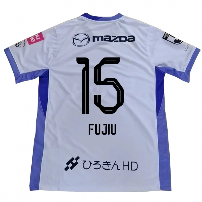 Danxen Mujer Camiseta Natsumi Fujiu #15 Morado Naranja 2ª Equipación 2025/26 La Camisa