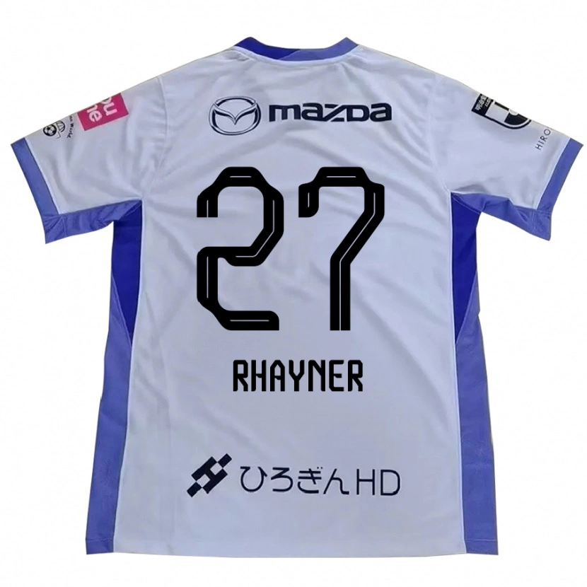 Danxen Mujer Camiseta Rhayner #27 Morado Naranja 2ª Equipación 2025/26 La Camisa