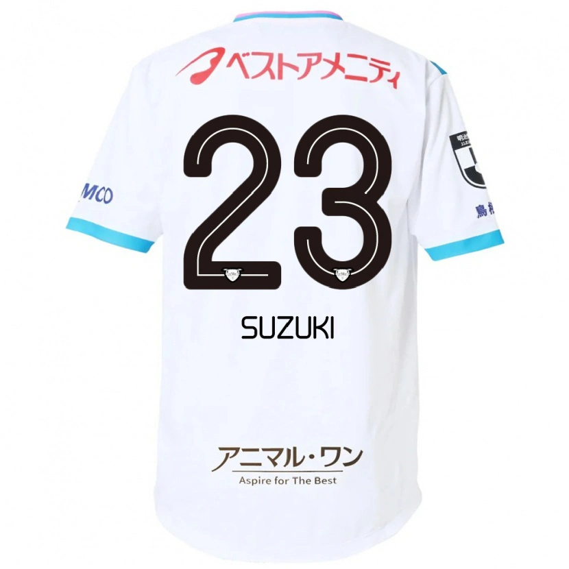 Danxen Mujer Camiseta Yuki Suzuki #23 Azul Rosa 2ª Equipación 2025/26 La Camisa