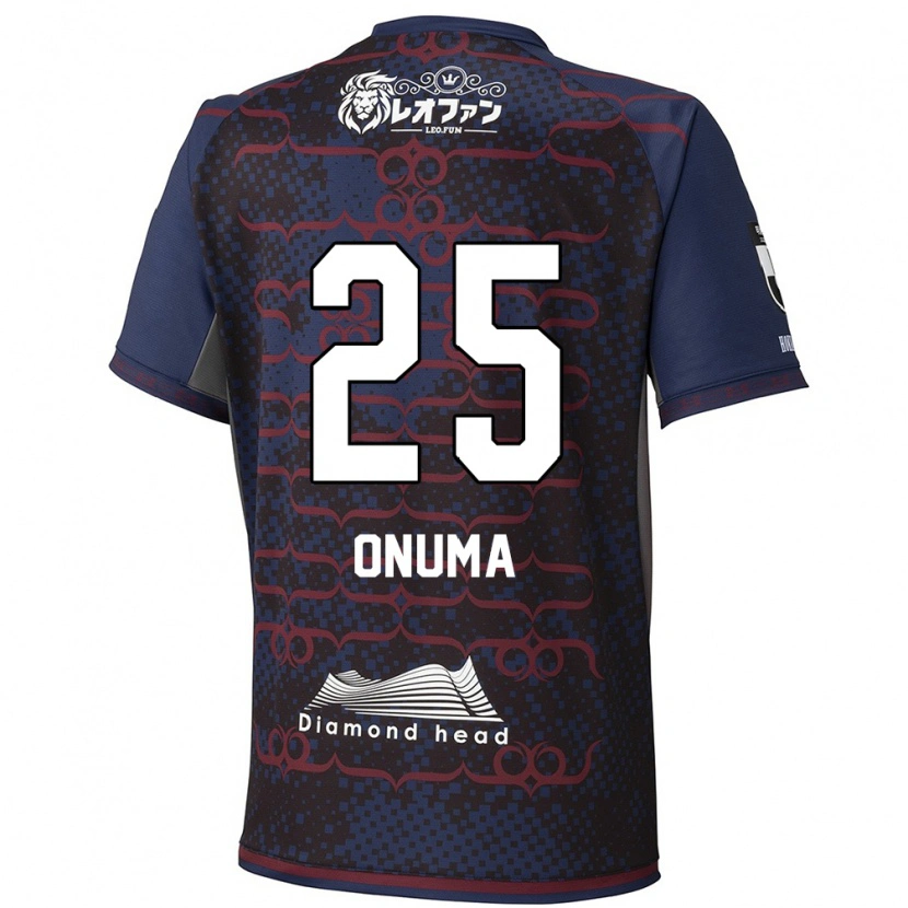 Danxen Mujer Camiseta Akito Onuma #25 Rojo Negro 2ª Equipación 2025/26 La Camisa