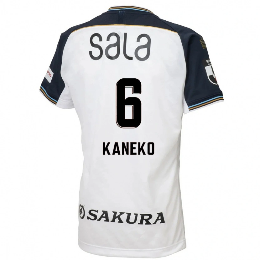 Danxen Mujer Camiseta Daiki Kaneko #6 Azul Celeste Negro 2ª Equipación 2025/26 La Camisa