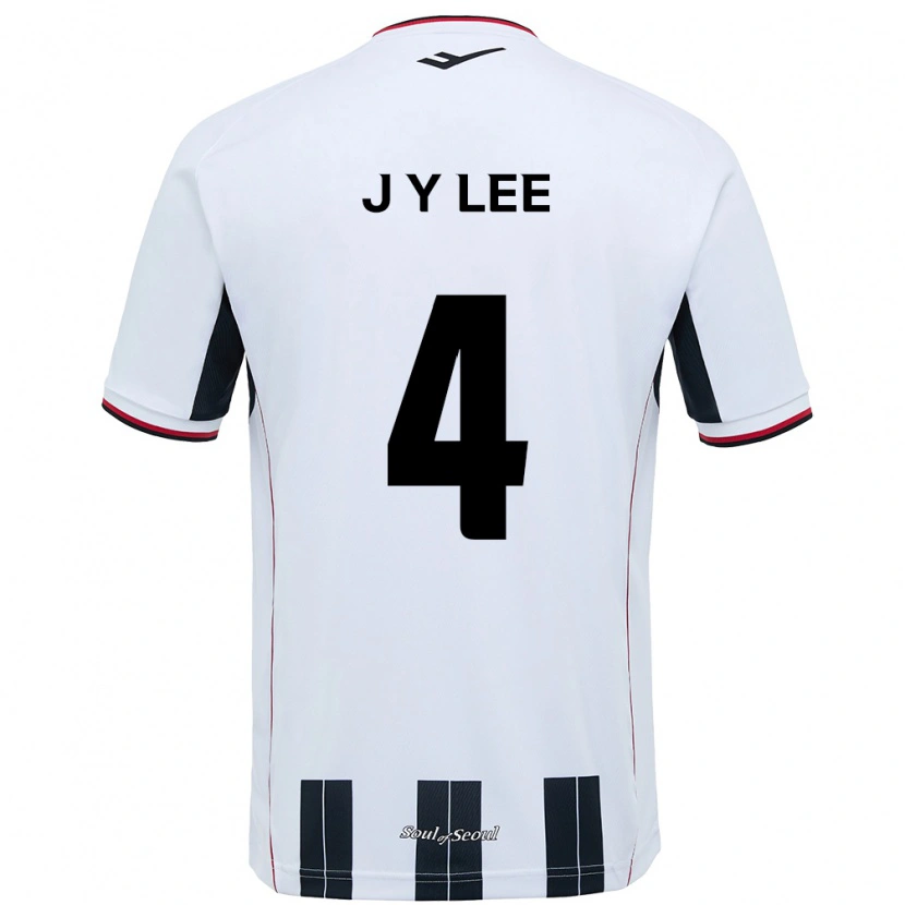 Danxen Mujer Camiseta Young-Jun Lee #4 Negro Rojo 2ª Equipación 2025/26 La Camisa