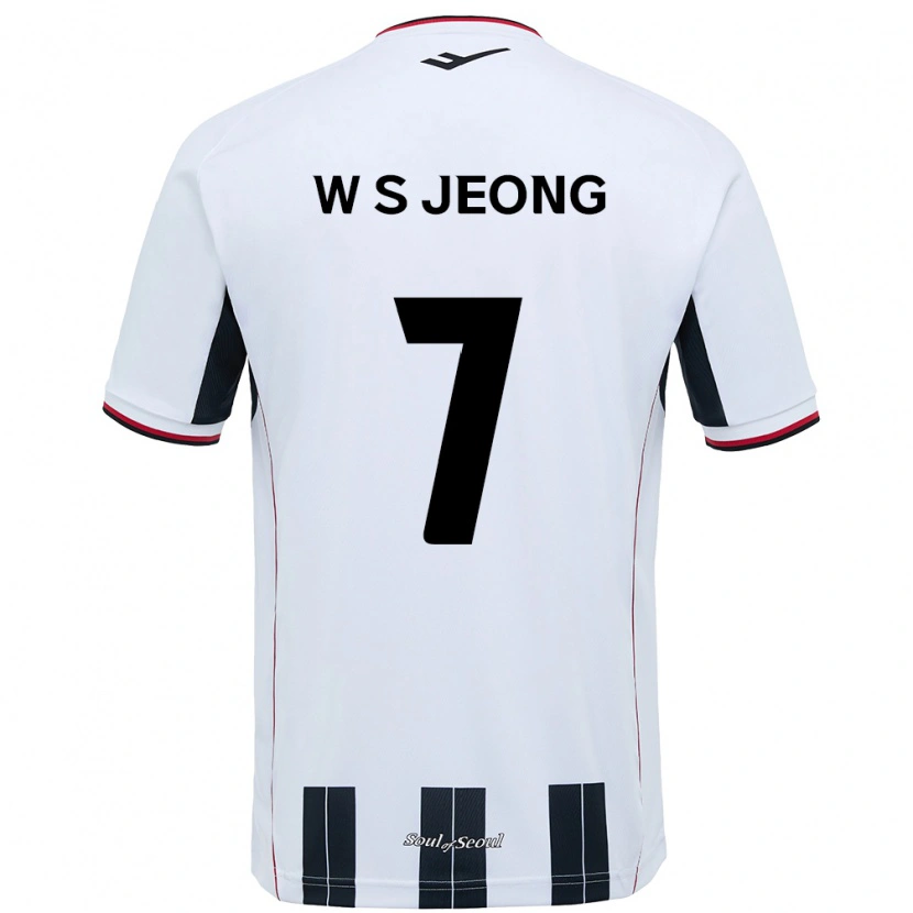 Danxen Mujer Camiseta Seung-Won Jeong #7 Negro Rojo 2ª Equipación 2025/26 La Camisa