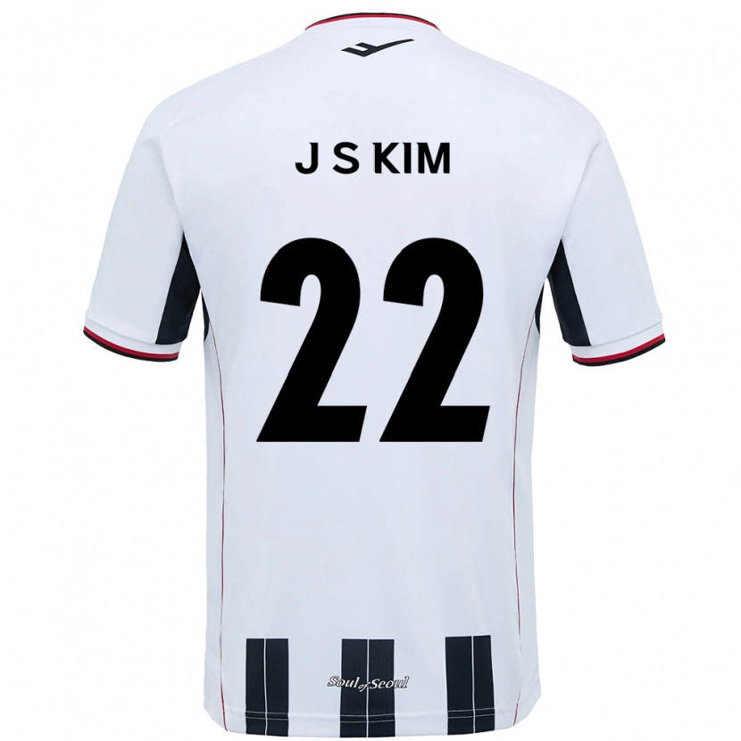 Danxen Mujer Camiseta Jin-Su Kim #22 Negro Rojo 2ª Equipación 2025/26 La Camisa