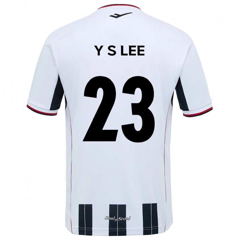 Danxen Mujer Camiseta Si-Young Lee #23 Negro Rojo 2ª Equipación 2025/26 La Camisa