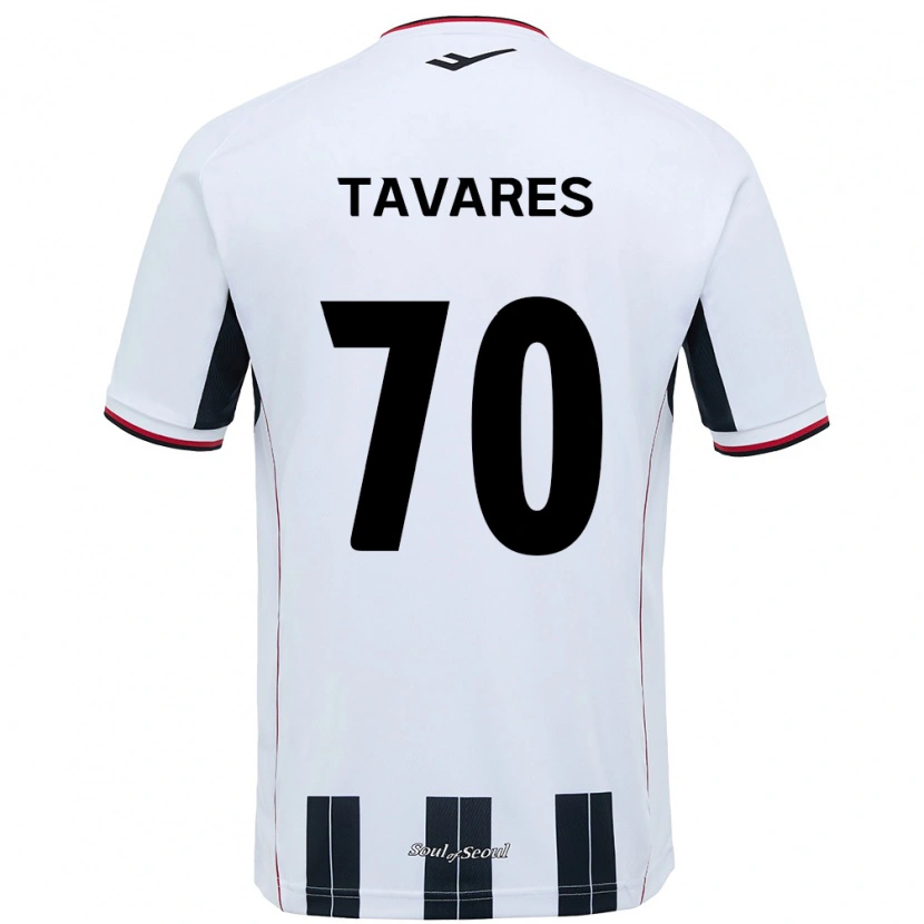Danxen Mujer Camiseta Ronaldo Tavares #70 Negro Rojo 2ª Equipación 2025/26 La Camisa