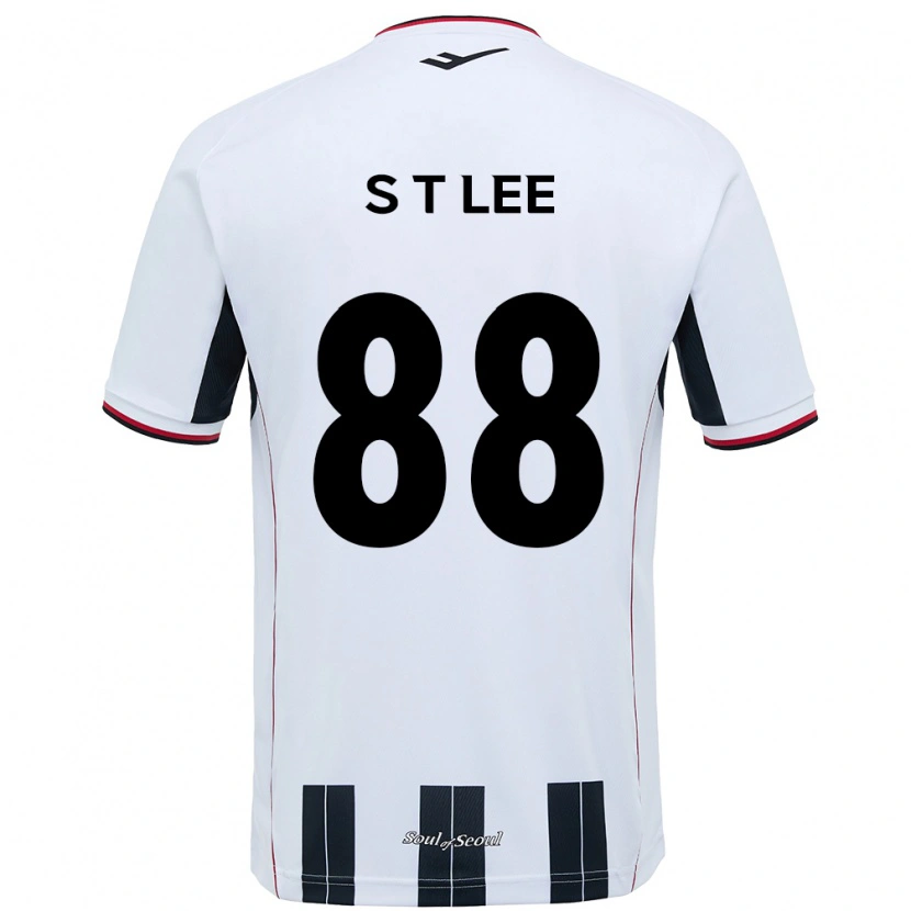 Danxen Mujer Camiseta Tae-Seok Lee #88 Negro Rojo 2ª Equipación 2025/26 La Camisa