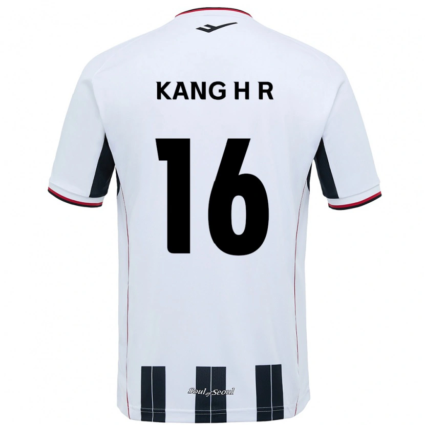 Danxen Mujer Camiseta Kang Hye-Rim #16 Negro Rojo 2ª Equipación 2025/26 La Camisa