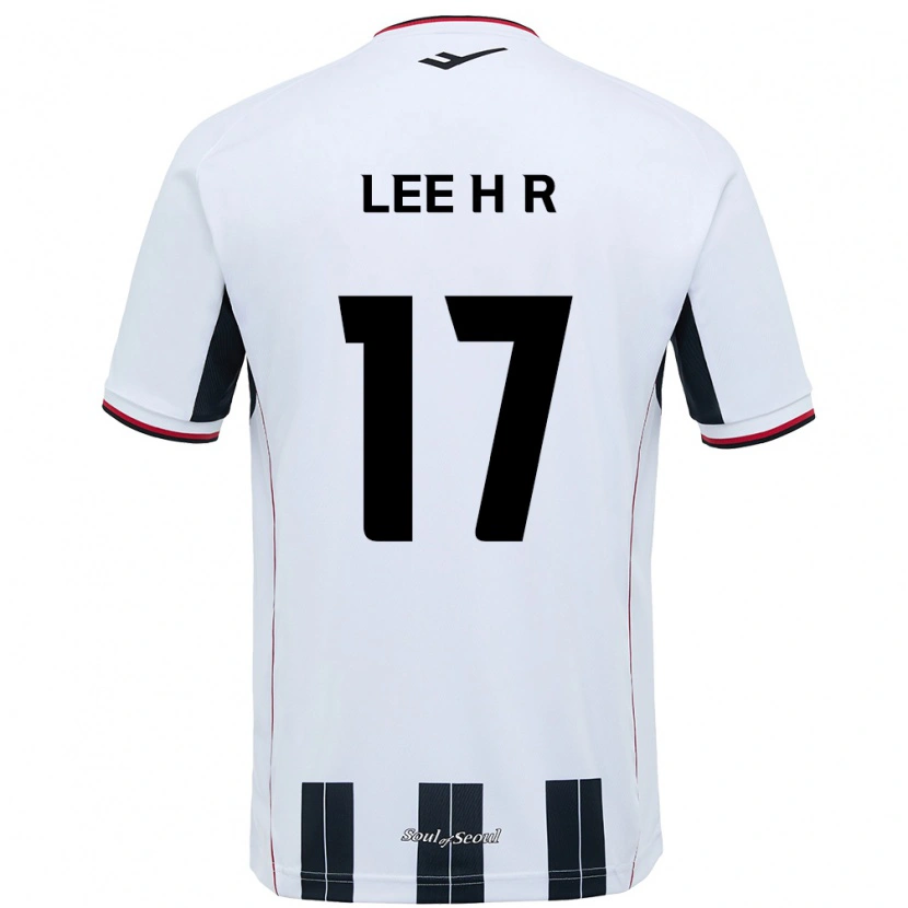 Danxen Mujer Camiseta Lee Ha-Rim #17 Negro Rojo 2ª Equipación 2025/26 La Camisa