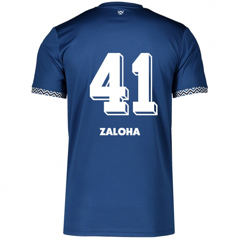 Danxen Mujer Camiseta Artem Zaloha #41 Azul Marino Blanco 1ª Equipación 2025/26 La Camisa