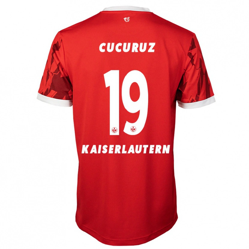 Danxen Mujer Camiseta Nichita Cucuruz #19 Rojo Blanco 1ª Equipación 2025/26 La Camisa