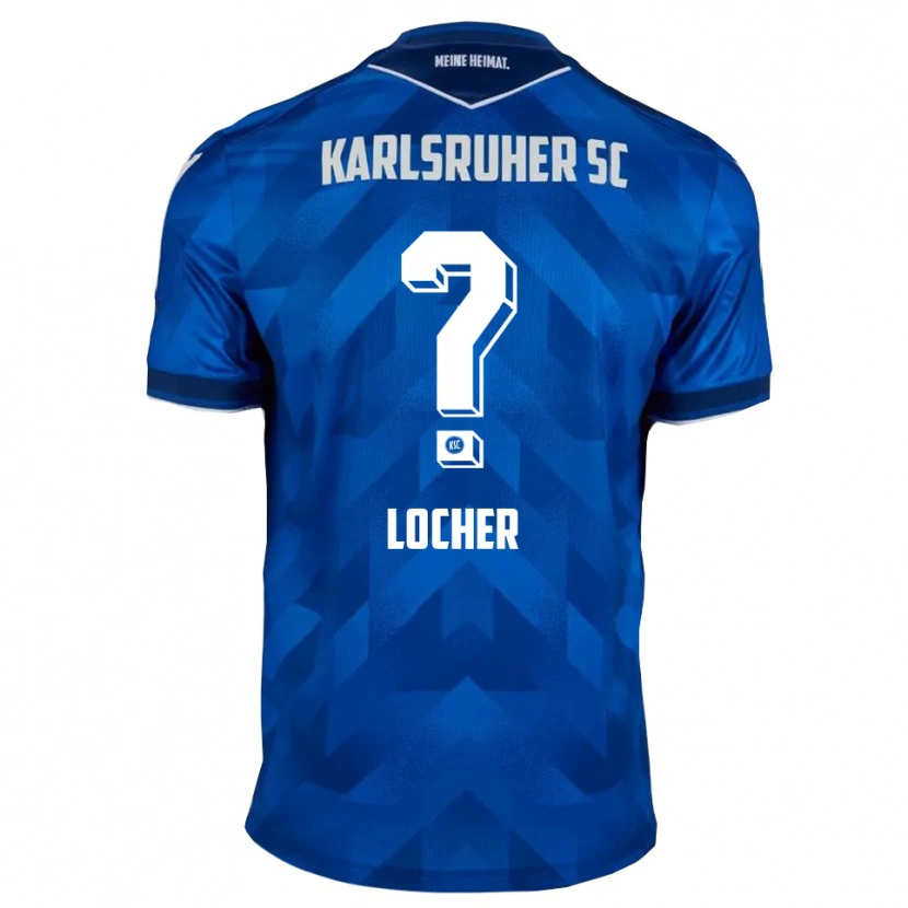 Danxen Mujer Camiseta Lena Locher #0 Azul Blanco 1ª Equipación 2025/26 La Camisa