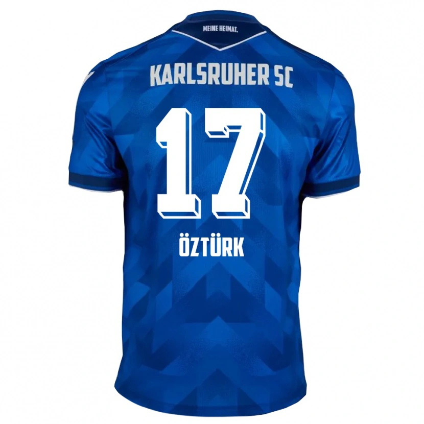 Danxen Mujer Camiseta Eren Öztürk #17 Azul Blanco 1ª Equipación 2025/26 La Camisa