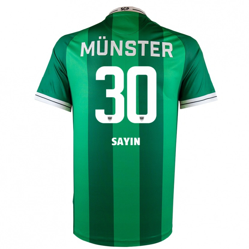 Danxen Mujer Camiseta Melih Sayin #30 Verde Blanco 1ª Equipación 2025/26 La Camisa