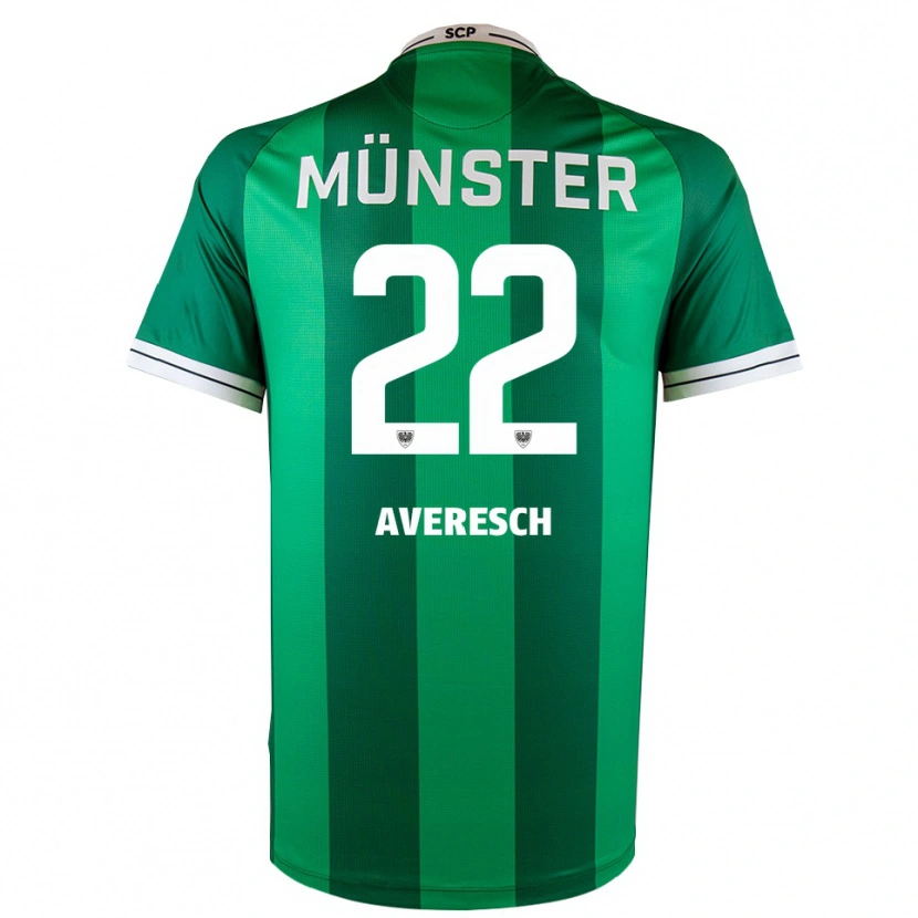 Danxen Mujer Camiseta Noah Averesch #22 Verde Blanco 1ª Equipación 2025/26 La Camisa