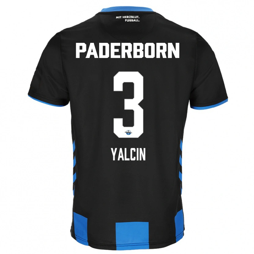 Danxen Mujer Camiseta Kerem Yalcin #3 Negro Azul 1ª Equipación 2025/26 La Camisa