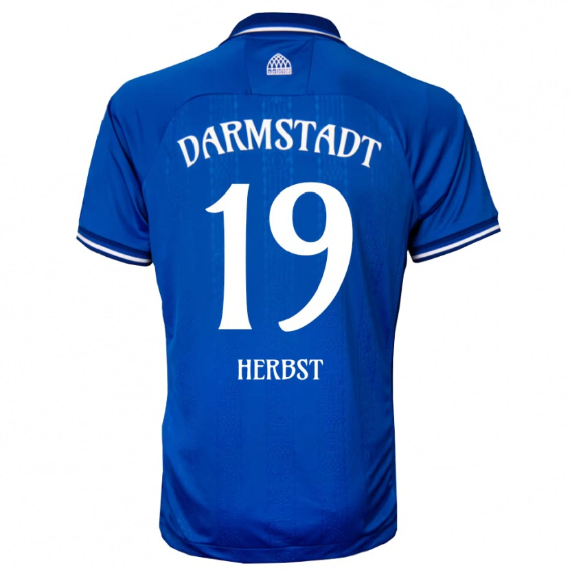 Danxen Mujer Camiseta Milian Herbst #19 Azul Blanco 1ª Equipación 2025/26 La Camisa
