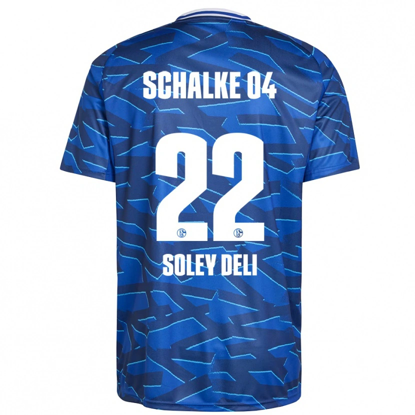 Danxen Mujer Camiseta Dilara Soley Deli #22 Azul Real Blanco 1ª Equipación 2025/26 La Camisa