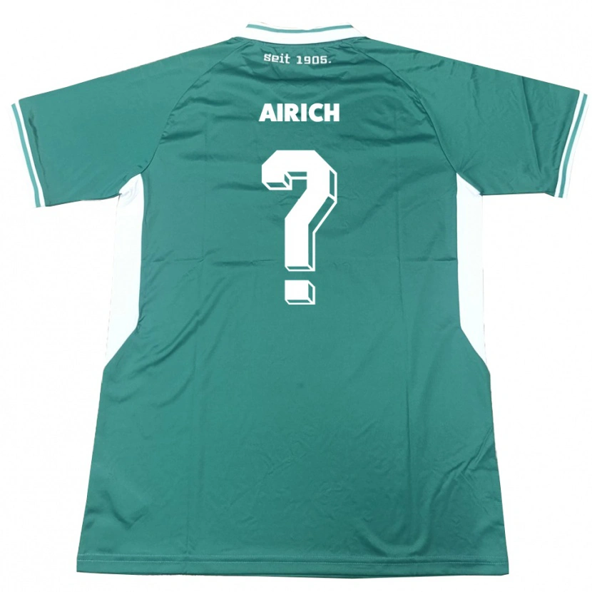 Danxen Mujer Camiseta Melissa Airich #0 Verde Blanco 1ª Equipación 2025/26 La Camisa