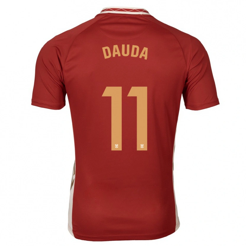 Danxen Mujer Camiseta Mo Dauda #11 Borgoña Dorado 2ª Equipación 2025/26 La Camisa