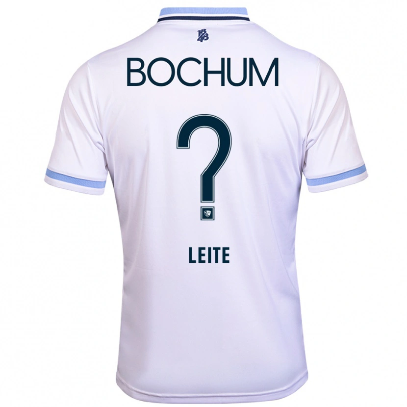 Danxen Mujer Camiseta Ana Leite #0 Blanco Azul Cielo 2ª Equipación 2025/26 La Camisa