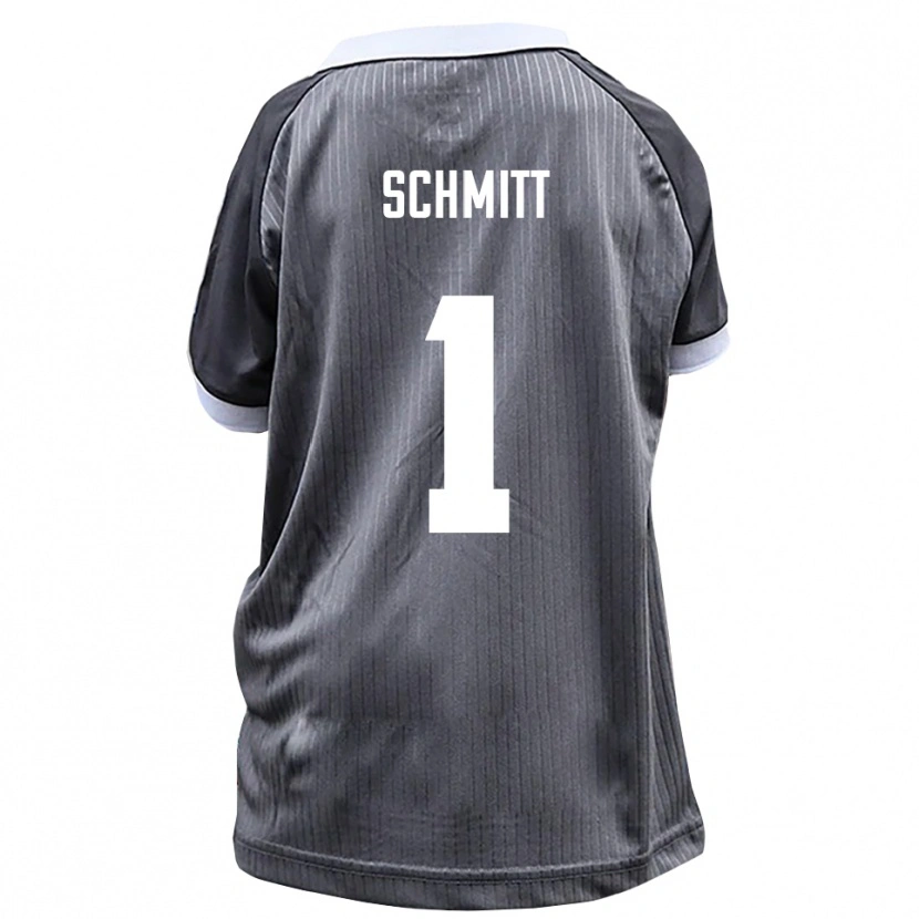 Danxen Mujer Camiseta Max Schmitt #1 Gris Blanco 2ª Equipación 2025/26 La Camisa