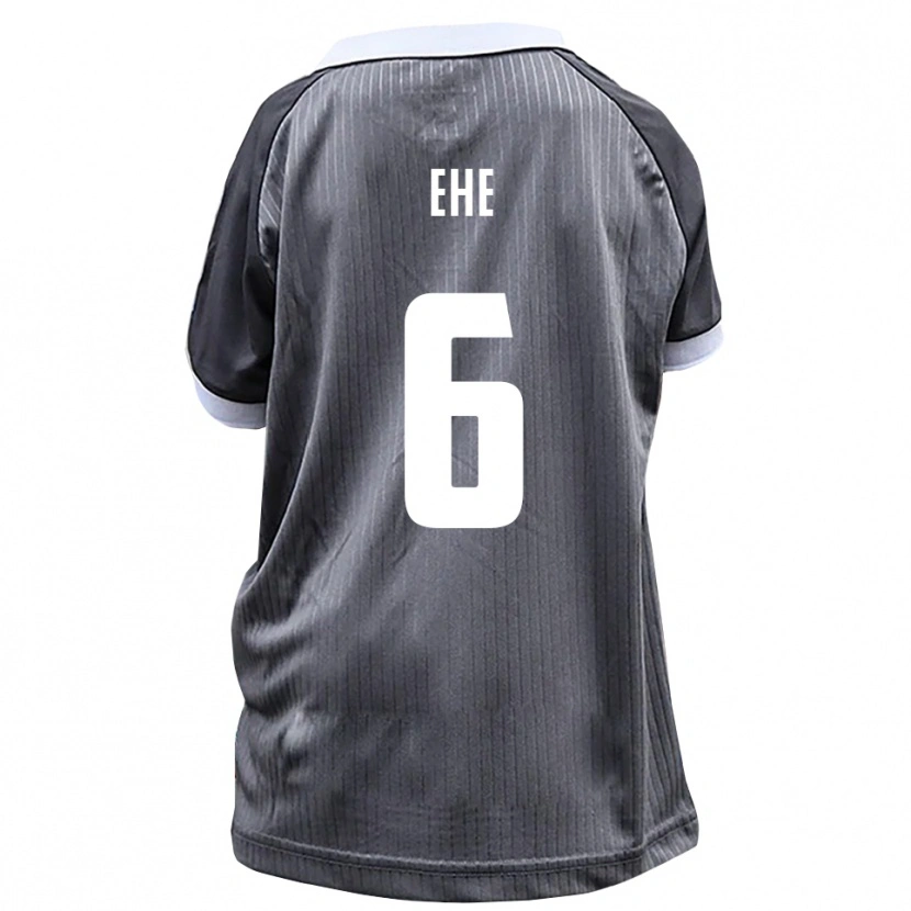 Danxen Mujer Camiseta Benedikt Ehe #6 Gris Blanco 2ª Equipación 2025/26 La Camisa