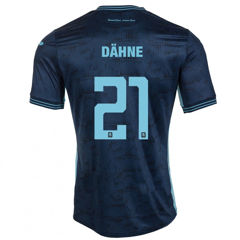 Danxen Mujer Camiseta Thomas Dähne #21 Azul Real 2ª Equipación 2025/26 La Camisa