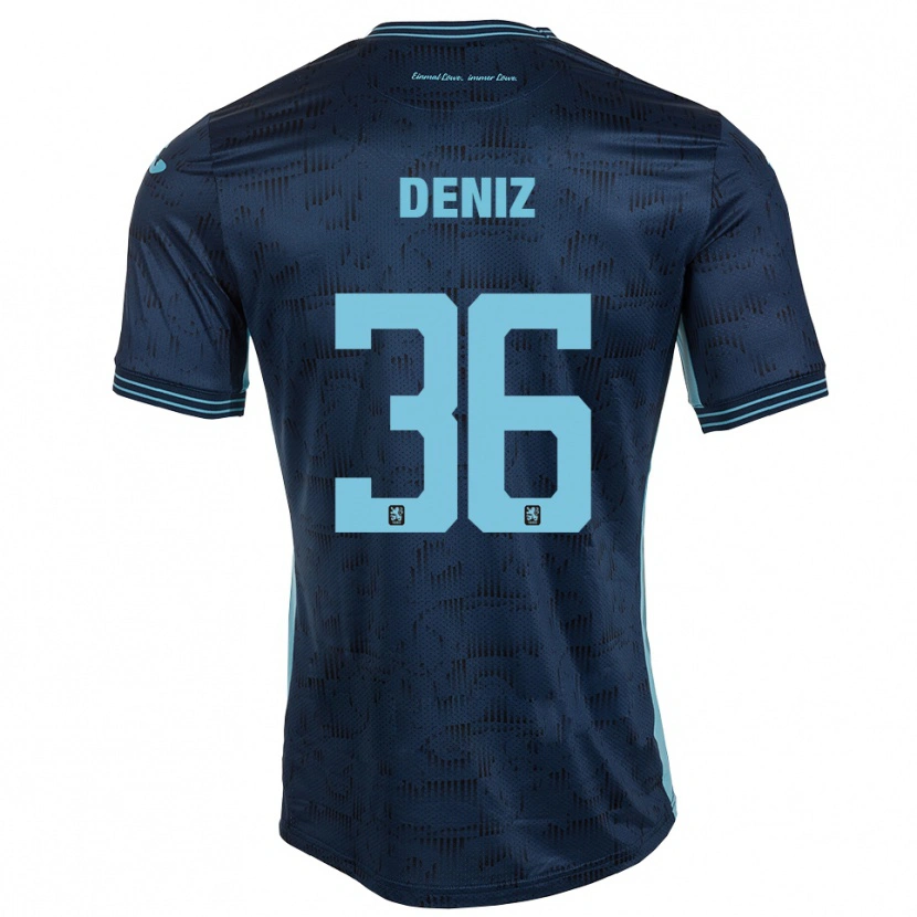 Danxen Mujer Camiseta Tunay Deniz #36 Azul Real 2ª Equipación 2025/26 La Camisa