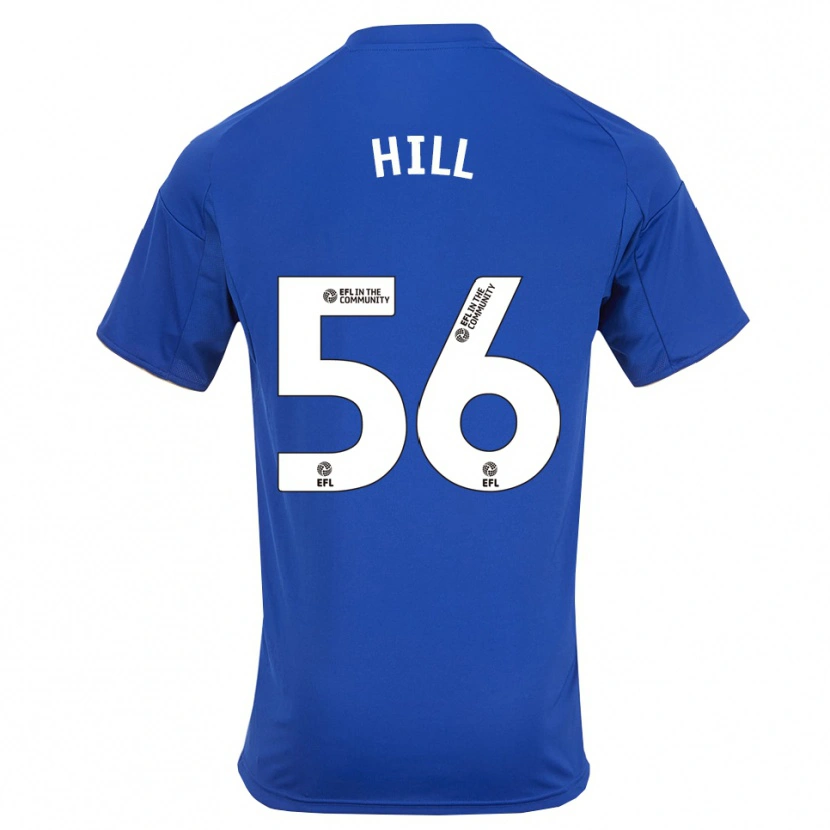 Danxen Niño Camiseta Deniche Hill #56 Azul Oro 1ª Equipación 2025/26 La Camisa