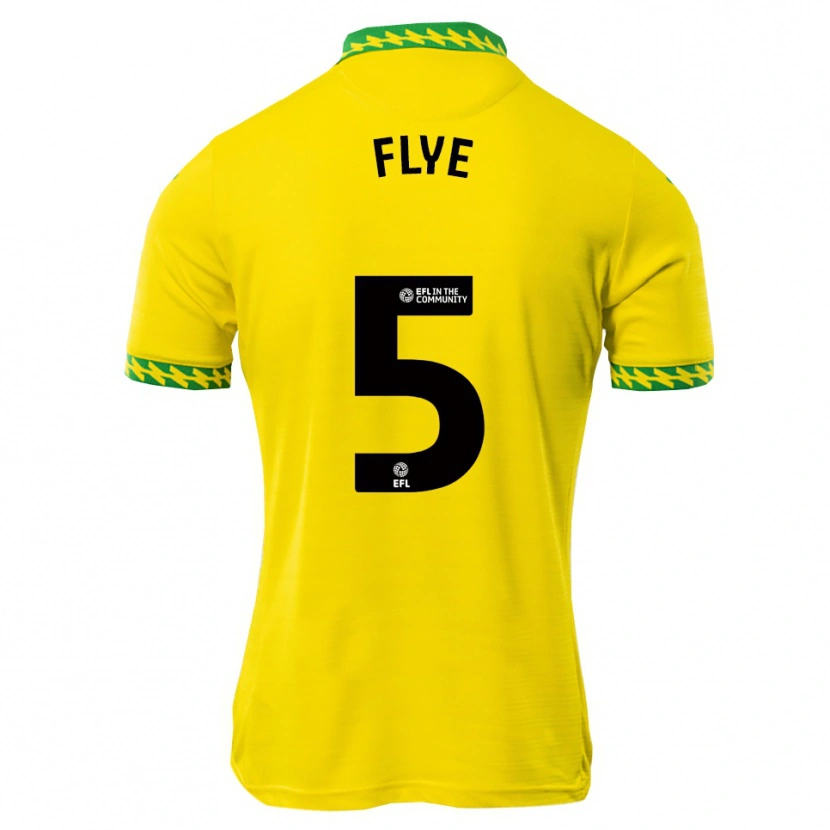 Danxen Niño Camiseta Ceri Flye #5 Blanco Verde 1ª Equipación 2025/26 La Camisa