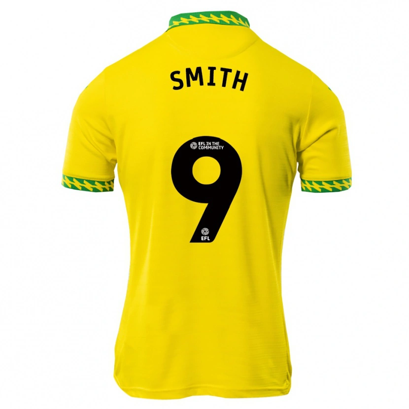 Danxen Niño Camiseta Ellie Smith #9 Blanco Verde 1ª Equipación 2025/26 La Camisa