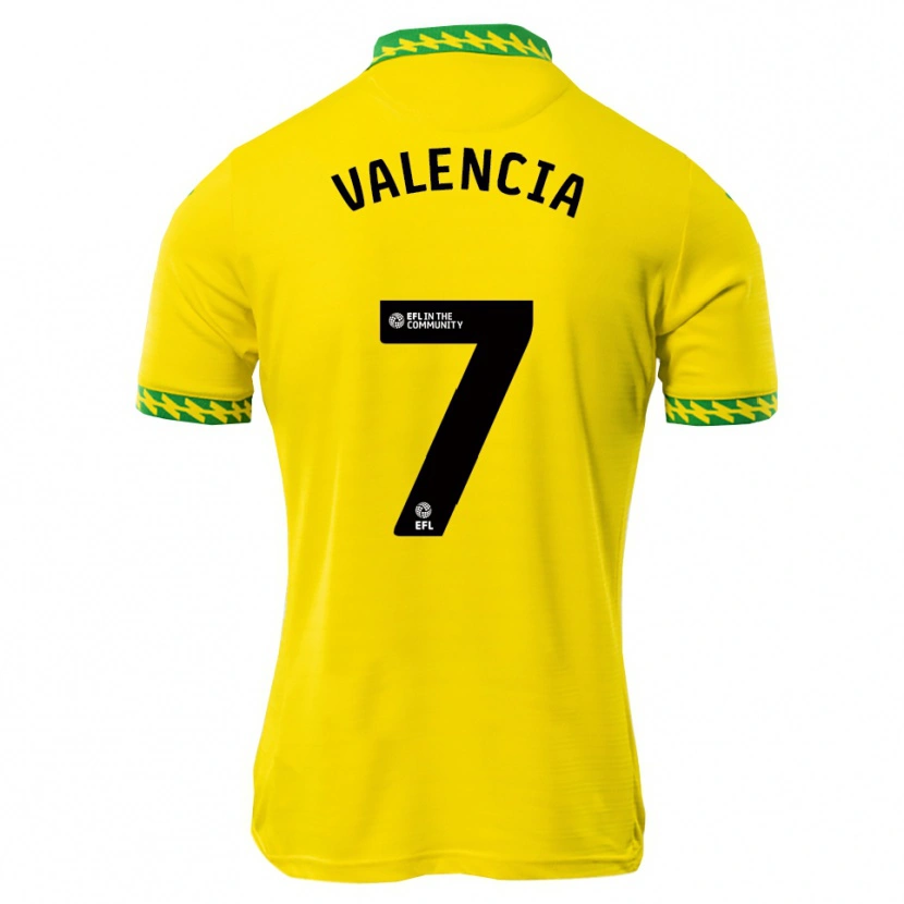 Danxen Niño Camiseta Hugo Valencia #7 Blanco Verde 1ª Equipación 2025/26 La Camisa