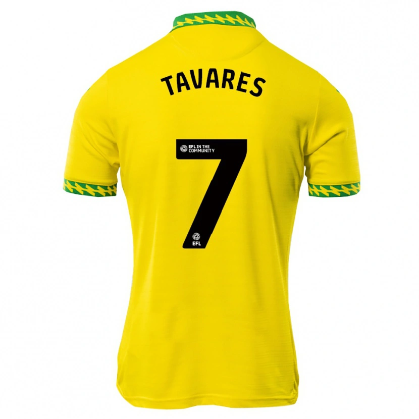 Danxen Niño Camiseta Ajay Tavares #7 Blanco Verde 1ª Equipación 2025/26 La Camisa