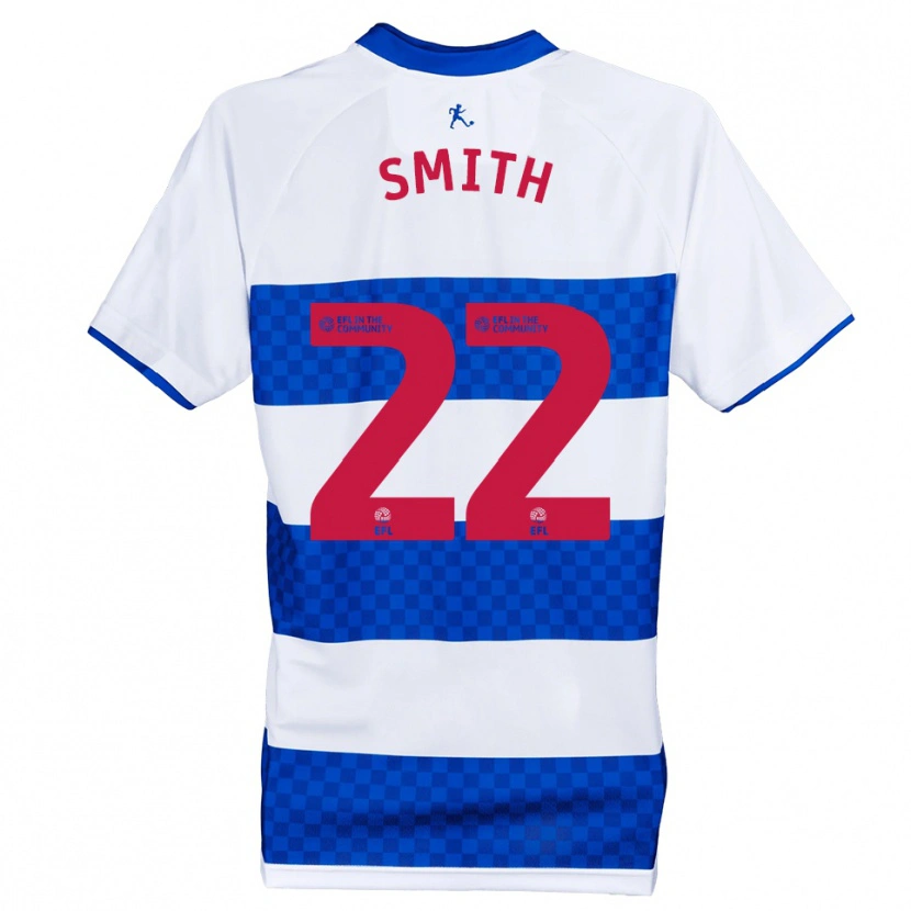 Danxen Niño Camiseta Tylon Smith #22 Azul Blanco 1ª Equipación 2025/26 La Camisa