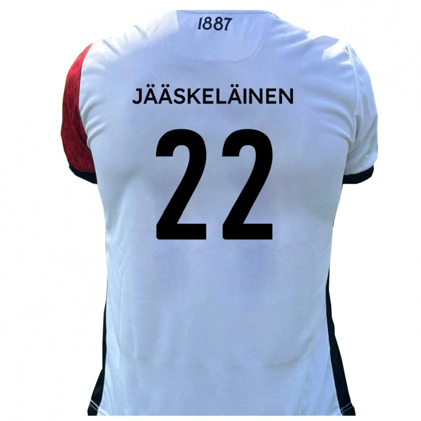 Danxen Niño Camiseta Will Jääskeläinen #22 Rojo Blanco 1ª Equipación 2025/26 La Camisa